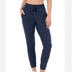 Aerie Chill. Play. Move. Navy Blue Jogger Pants Drawstring Waist Size M EUC